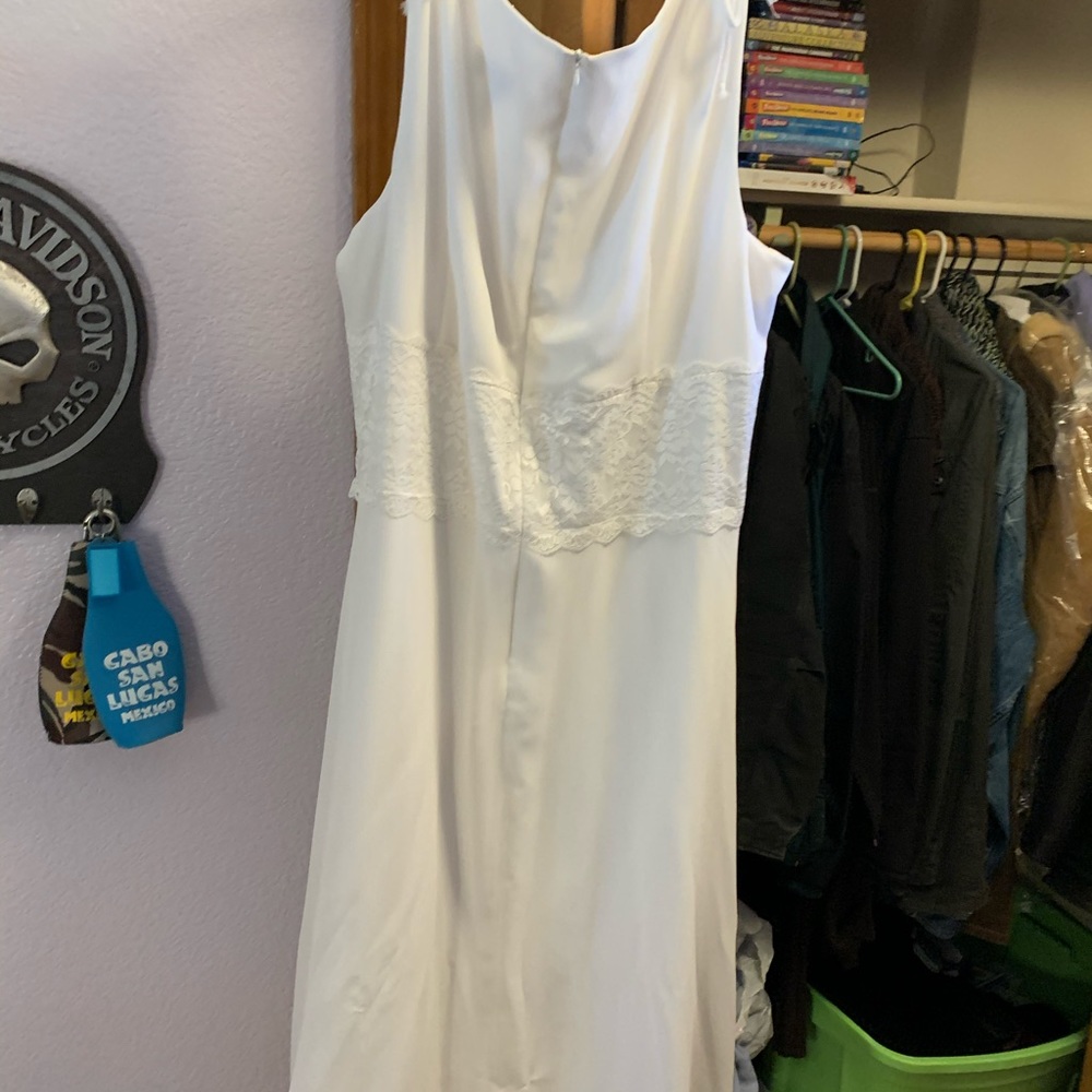 White dress